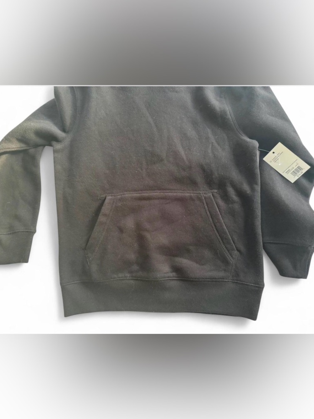 tek gear Black Hoodie Pullover Sweatshirt - Picture 5 of 6